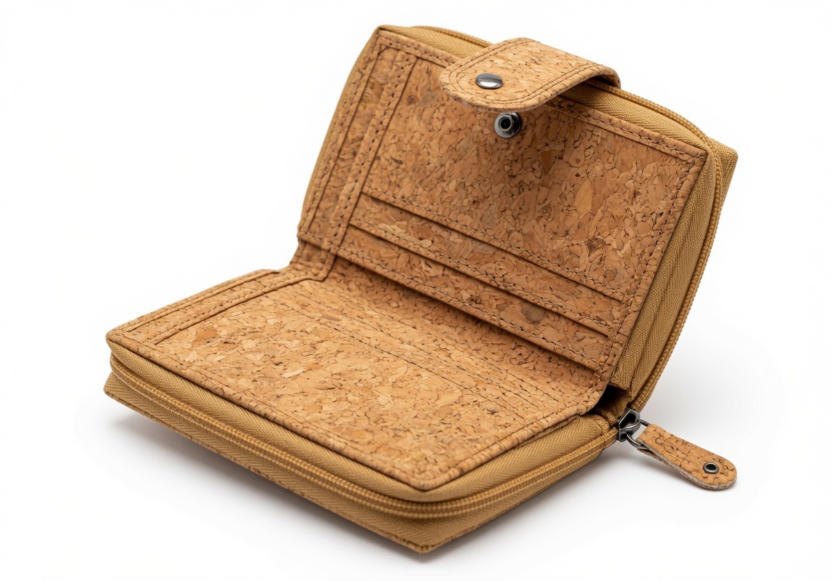 GERMANUS Geldbörse aus Kork, braun, 3749